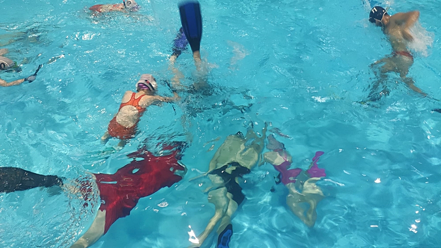 Hokej pod wodą Walenie Siemianowice Śląskie Trening 5 XI 2022. Koniec Walenia czyli Amatorska Liga Hokeja Pod Wodą